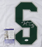 Kayvon Thibodeaux Signed Oregon Ducks Jersey (JSA COA) New York Giants Linbacker