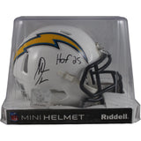Antonio Gates Autographed San Diego Chargers TB Mini Helmet HOF Beckett 50263