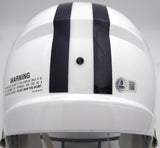 Dez Bryant Autographed White Full Size Helmet Cowboys Beckett QR #1W742532