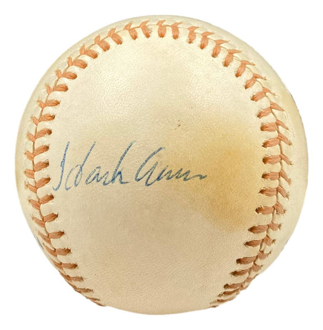 Hank Aaron Braves Signed Official National League Baseball BAS AC22618
