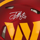 Terry McLaurin Washington Commanders Autographed Riddell Speed Authentic Helmet