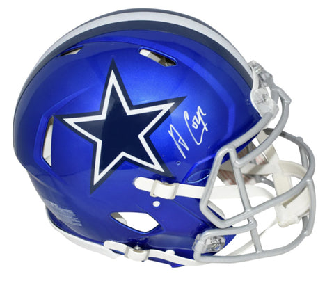 Amari Cooper Autographed Dallas Cowboys Speed Flash Authentic Helmet Beckett