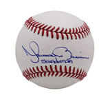 Mariano Rivera Signed New York Yankees Rawlings OML White Ball - Sandman