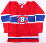Dick Duff Signed Montreal Canadiens Jersey Inscribed "HOF 2006" (Beckett COA)
