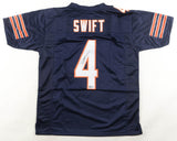 D'Andre Swift Signed Chivago Jersey (Schwartz) Part of Bears #1 Rated R.B. Duo