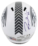 Ravens Ray Lewis & Ed Reed Signed STS III Full Size Speed Proline Helmet BAS Wit