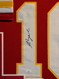 FRAMED KANSAS CITY CHIEFS ISIAH PACHECO AUTOGRAPHED SIGNED JERSEY JSA COA