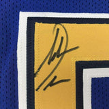 Framed Autographed/Signed Antonio Gates 33x42 LA Color Rush Jersey Beckett COA
