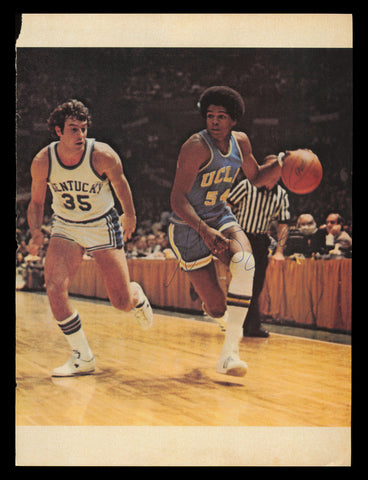 Marques Johnson Autographed Signed 8x11 Magazine Photo UCLA SKU #237975