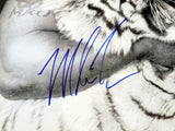 Mike Tyson Autographed Signed 16x20 Photo With Tiger Beckett BAS