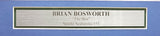 Seattle Seahawks Brian Bosworth Autographed Framed Blue Jersey MCS Holo #52965