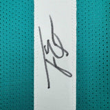 Autographed/Signed Travis Etienne Jr. Jacksonville Teal Jersey Beckett BAS COA