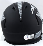 Michael Vick Signed Virginia Tech Black Speed Mini Helmet - Beckett W Hologram