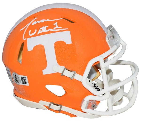 JASON WITTEN SIGNED TENNESSEE VOLUNTEERS ORANGE SPEED MINI HELMET BECKETT