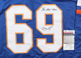 Doug Smith Signed Halifax Highlanders Jersey Inscribed "The Real Goon" (JSA COA)