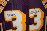 Kareem Abdul-Jabbar Autographed Los Angeles Lakers Jersey Deluxe Framed TriStar