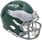 MICHAEL VICK AUTOGRAPHED FALCONS 1974-95 KELLY GREEN MINI HELMET BECKETT 243634