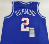 Mitch Richmond Signed Sacramento Kings "Sac town"Jersey (JSA COA) 6xNBA All Star