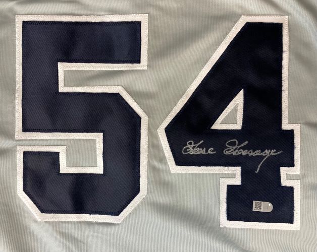 Goose Gossage New York Signed Gray Baseball Jersey Sports Integrity ...