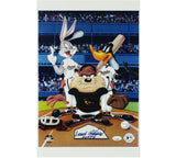 Frank Robinson Signed Baltimore Orioles Unframed 12x17 Looney Tunes MLB Photo