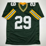 Autographed/Signed Xavier McKinney Green Bay Green Football Jersey JSA COA