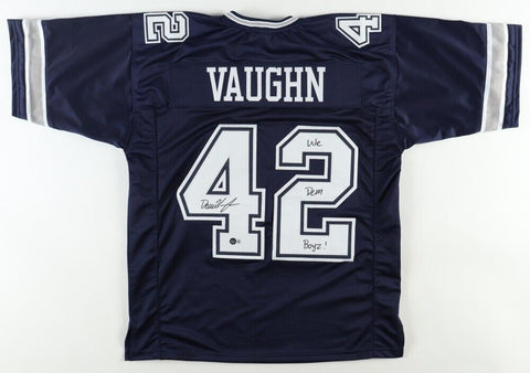 Deuce Vaughn Signed Dallas Cowboys Jersey Inscribed "We Dem Boyz!" (Beckett) R.B