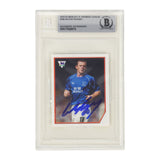 Wayne Rooney Signed 2002 Merlin Premier League Rookie #296 - BGS Auto Authentic