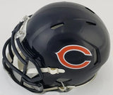 Roschon Johnson Signed Chicago Bears Mini Helmet (Beckett) 2023 Draft Pick / R.B