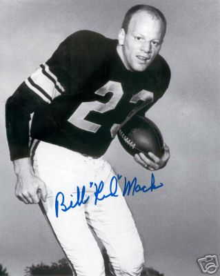 Green Bay Packers BILL"RED" MACK Signed 8x10 Auto Photo #2 COA SB I - Steelers