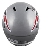 Patriots Drew Bledsoe Signed Full Size Speed Rep Helmet W/ Case BAS Witnessed