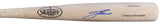 Indians Jim Thome Signed Blonde Louisville Slugger Baseball Bat BAS Witnessed