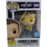 William Shatner Autographed Star Trek Funko Pop! 1689 James T Kirk Beckett 53798