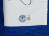 Roger Staubach Signed Custom Blue Pro Style Football Jersey BAS