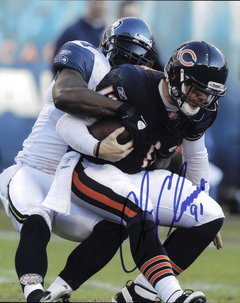 Chris Clemons Autographed Signed 8x10 Photo Seattle Seahawks MCS Holo #63344