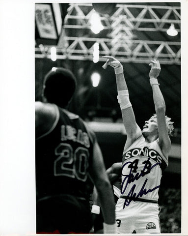 Jack Sikma Autographed Signed 8x10 Photo Seattle Supersonics MCS Holo #70309
