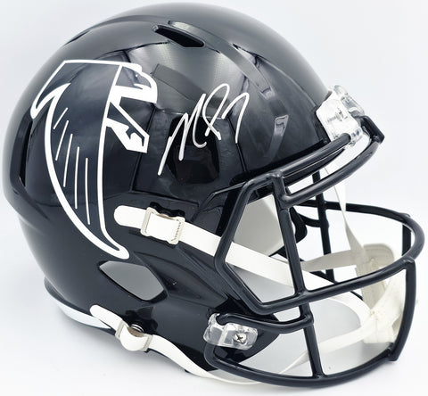 Michael Vick Autographed Eagles 1990-2002 Alternate Black Full Size Speed Helmet