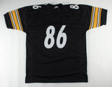 Hines Ward Signed Pittsburgh Steelers Black Jersey (TSE) / 2xSuper Bowl Champion