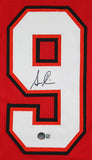 Simeon Rice Signed Tampa Bay Buccaneers Jersey (Beckett) 3xProBowl Defensive End