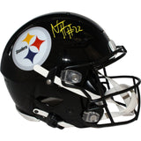 Najee Harris Autographed Pittsburgh Steelers Speedflex Helmet FAN 42624