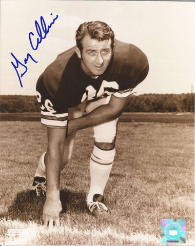 Gary Collins Cleveland Browns Signed/Autographed 8x10 B/W Photo JSA 150374