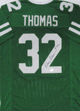 Jets Running Back BLAIR THOMAS Signed Custom Replica New York Jersey AUTO - BAS
