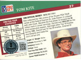 Tom Kite Autographed 1991 Pro Set #27 Trading Card Beckett 44865