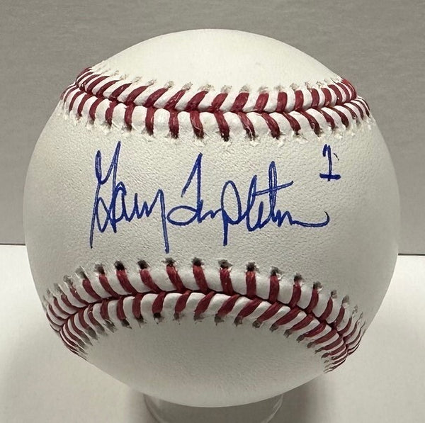 Padres GARRY TEMPLETON Signed Official MLB Baseball AUTO - Cardinals - BAS