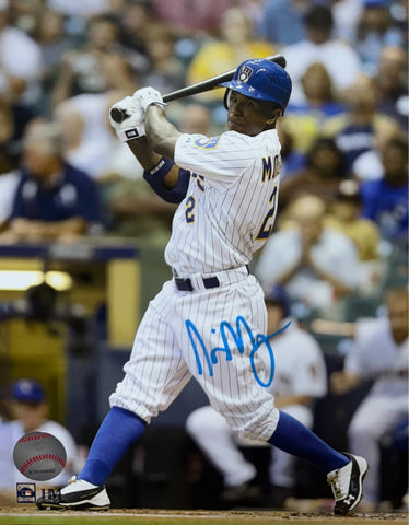 NYJER MORGAN - Milwaukee Brewers - Signed 8x10 Photo #5 AUTO