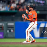 Marcus Semien Signed New York Mets Orange Jersey (Beckett) 2023 World Champion