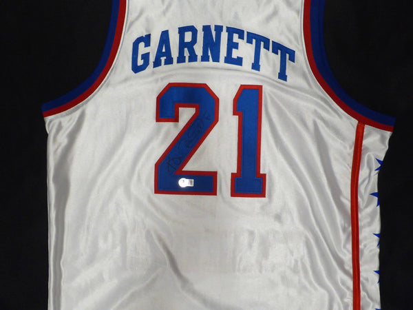 Kevin Garnett Autographed 1995 McDonald's All American Jersey Size 48 Beckett