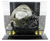 Chiefs Tony Gonzalez Authentic Signed STS Speed Mini Helmet W/ Case BAS Witness