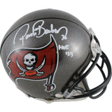 Ronde Barber Signed Tampa Bay Buccaneers VSR4 TB Mini Helmet HOF Beckett 49222