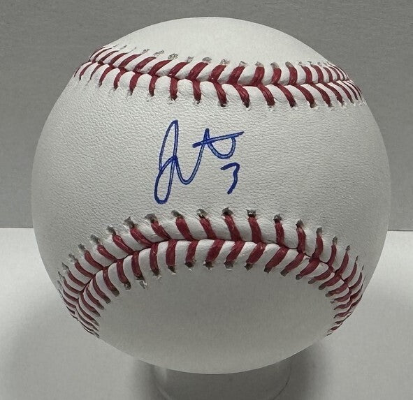 Brewers Infielder JOEY ORTIZ Signed MLB Official Baseball AUTO - JSA