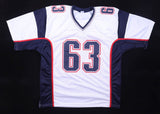 Joe Andruzzi Signed Patriots Jersey Inscribed "3x Champs" (JSA COA) O-Line